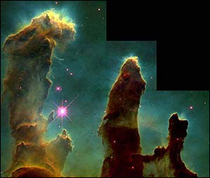 Dust Pillars (Hubble image)